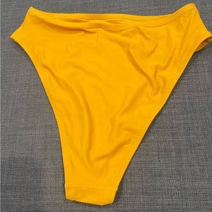 Cute yellow swim bottoms
